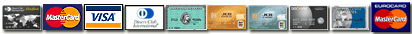 Credit Cards accepted by Kagi™