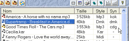 Liste CDG